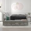 Full size Daybed with Twin size Trundle and Drawers;  Full Size